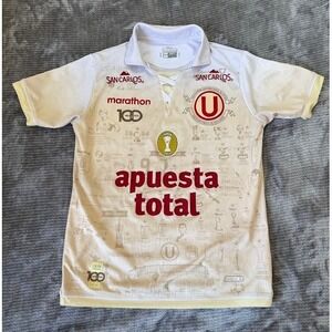 Marathon Universitario de Deportes 100th Anniversary Centenario Jersey Cream S